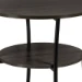 ERRO Bijzettafel Rond - O55 x H55 cm - zwart