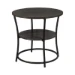 ERRO Bijzettafel Rond - O55 x H55 cm - zwart