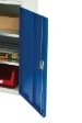 bott Verso systeemkast 1300x550x2000mm 4 legborden RAL 5010