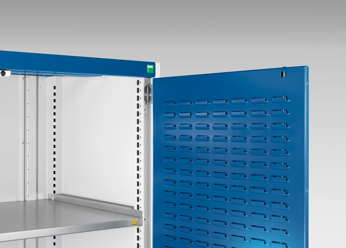 bott Cubio systeemkast 2 deuren 6 legborden hoogte 2000 mm 3004