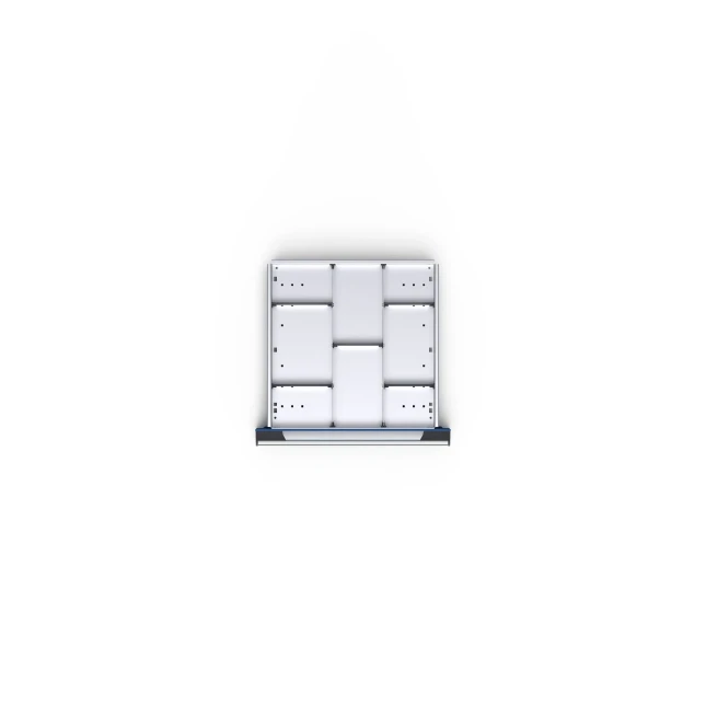 bott Cubio indelingsassortiment 8 compartimenten 525x525x100 mm