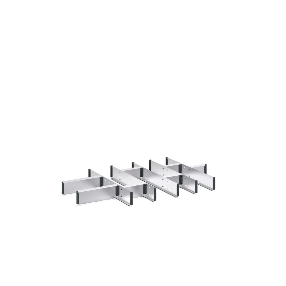 bott Cubio indelingsassortiment 11 compartimenten 800x750x150 mm