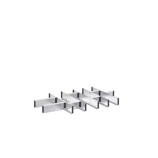 bott Cubio indelingsassortiment 11 compartimenten 800x750x150 mm
