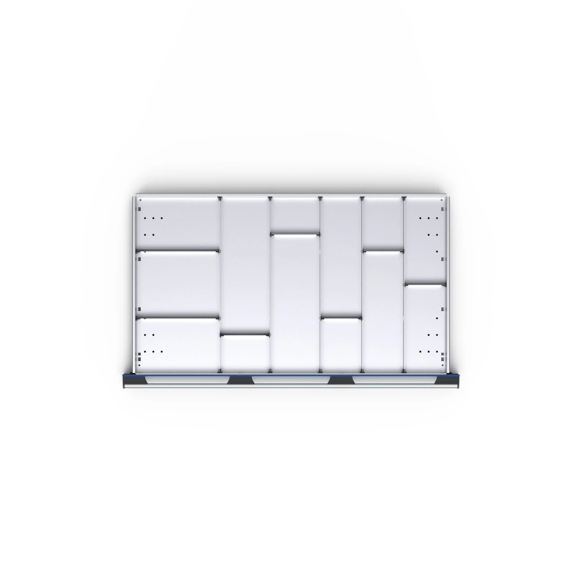 bott Cubio indelingsassortiment 11 compartimenten 800x750x150 mm