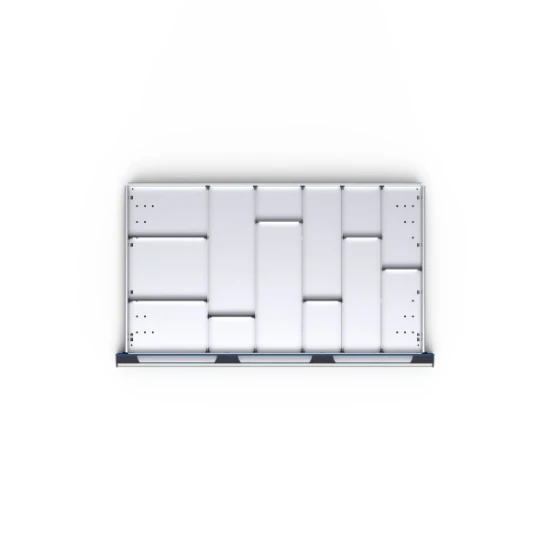 bott Cubio indelingsassortiment 11 compartimenten 800x750x150 mm