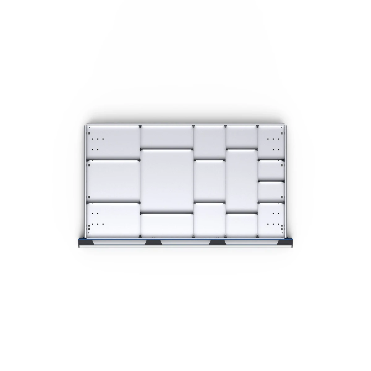 bott Cubio indelingsassortiment 16 compartimenten 1050x650x100 mm