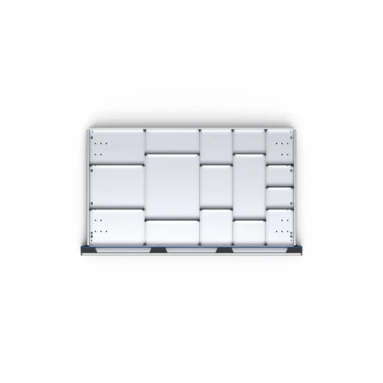 bott Cubio indelingsassortiment 16 compartimenten 1050x650x100 mm