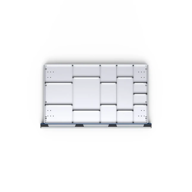 bott Cubio indelingsassortiment 16 compartimenten 1050x650x100 mm
