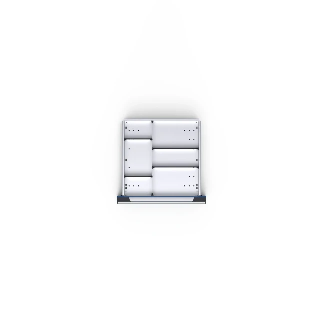 bott Cubio indelingsassortiment 6 compartimenten 525x525x150 mm