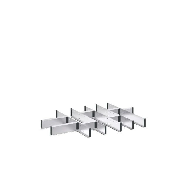 bott Cubio indelingsassortiment 13 compartimenten 1050x750x100 mm