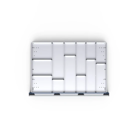 bott Cubio indelingsassortiment 13 compartimenten 1050x750x150 mm
