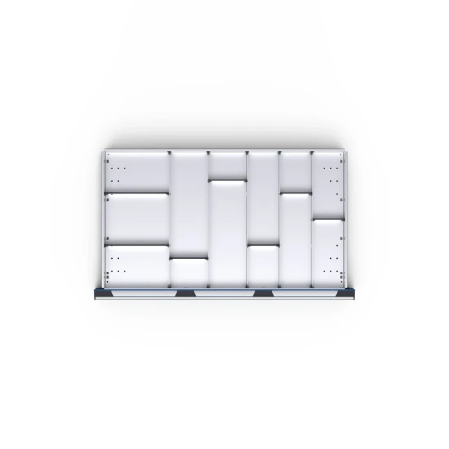 bott Cubio indelingsassortiment 13 compartimenten 1050x650x150 mm