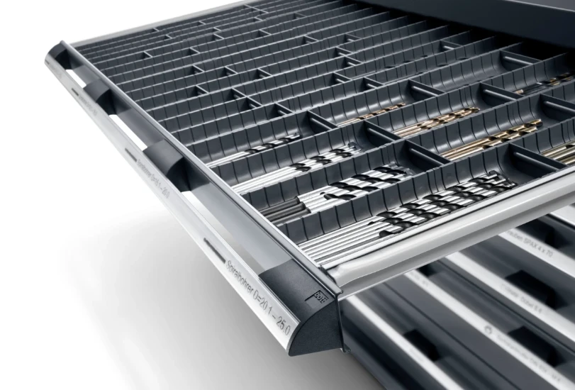 bott Cubio indelingsassortiment 1050x750x28mm RAL 7011