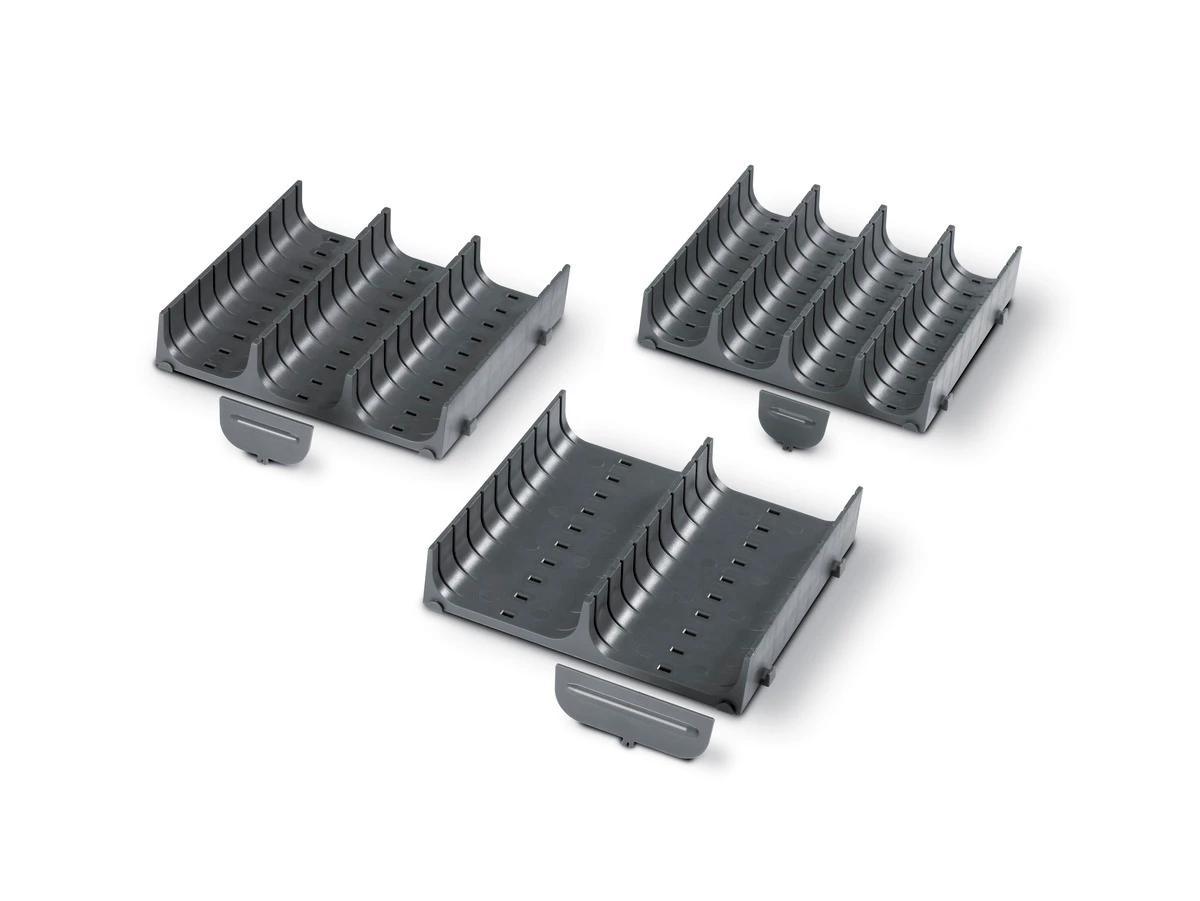 bott Cubio indelingsassortiment 1050x750x28mm RAL 7011