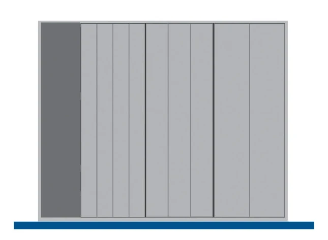 bott Cubio indelingsassortiment 650x525x28mm RAL 7011