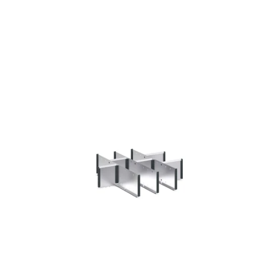 bott Cubio indelingsassortiment 9 compartimenten 650x650x150 mm