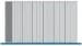 bott Cubio indelingsassortiment 1050x650x28mm RAL 7011