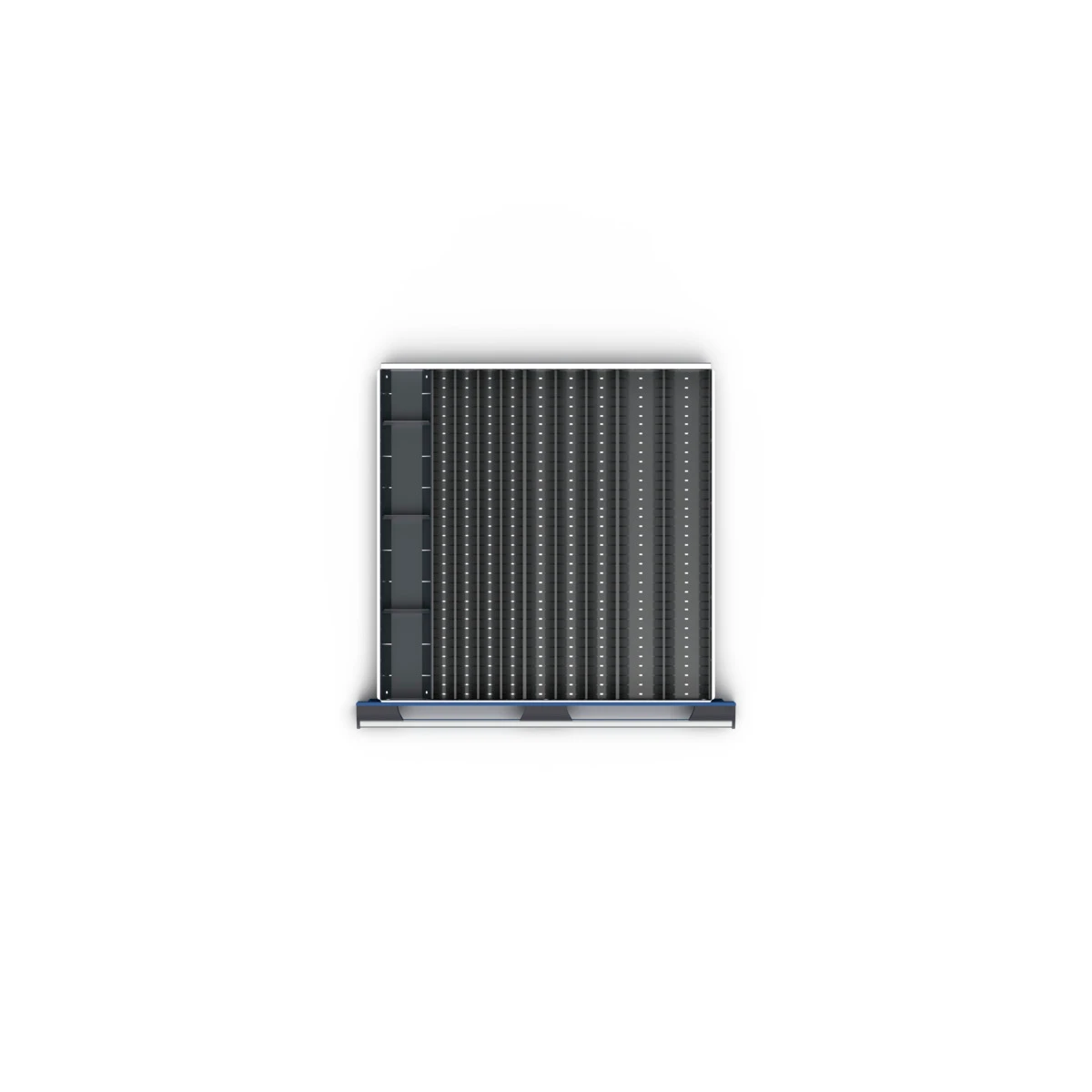 bott Cubio indelingsassortiment 650x650x28mm RAL 7011