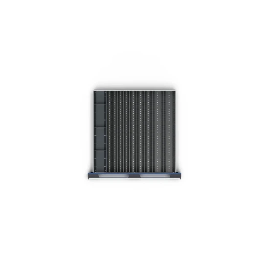 bott Cubio indelingsassortiment 650x650x28mm RAL 7011