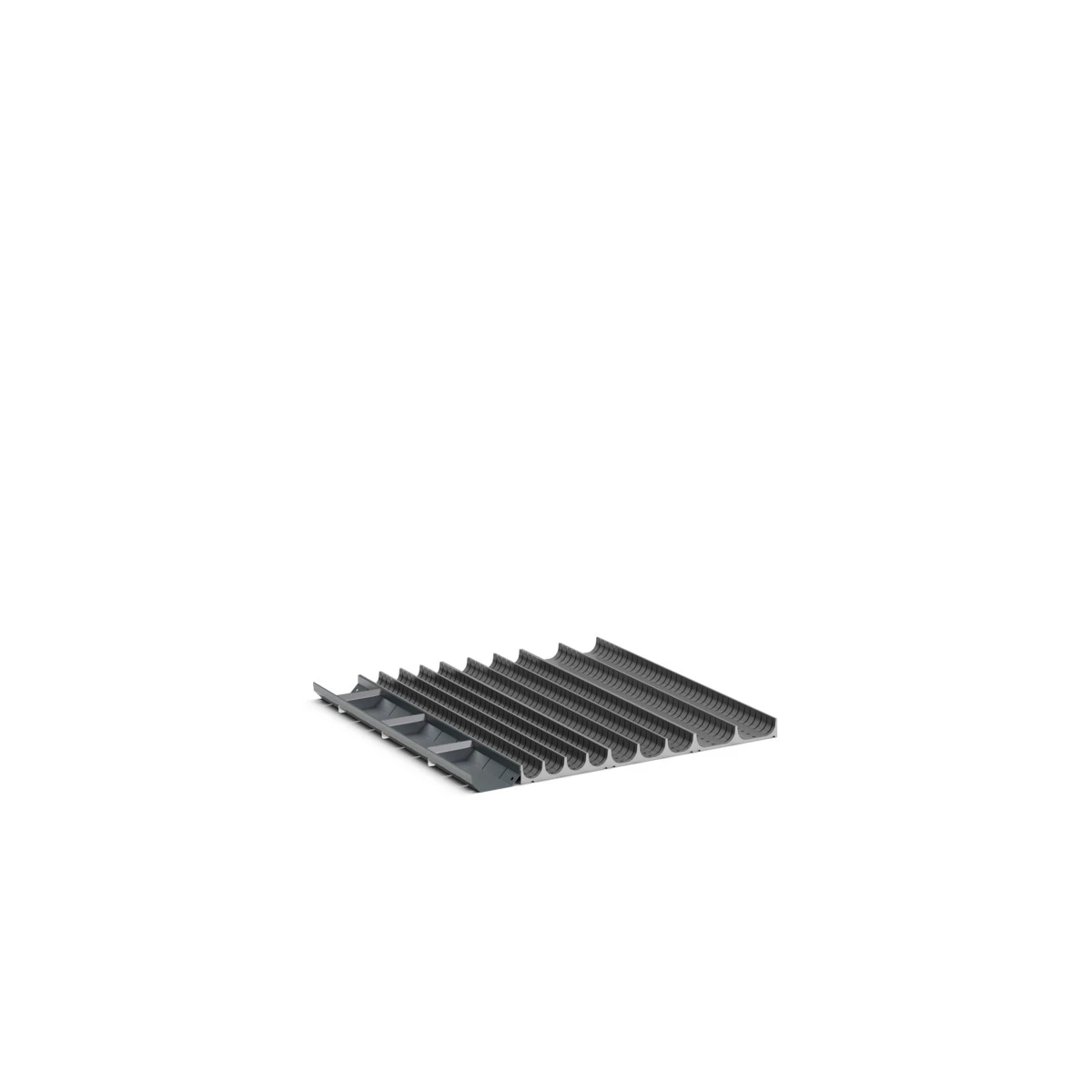 bott Cubio indelingsassortiment 650x650x28mm RAL 7011