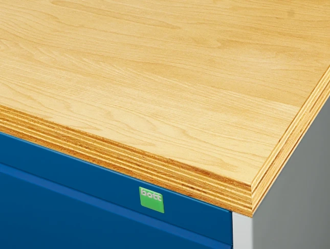 bott Cubio Verrijdbare Werktafel Breedte 2000 Hoogte 840-1140 mm RAL 7035