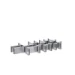 bott Cubio indelingsassortiment 21 compartimenten 1300x650x150 mm