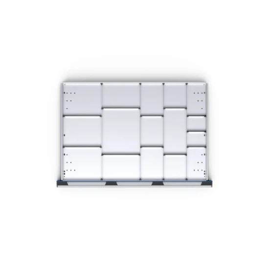 bott Cubio indelingsassortiment 16 compartimenten 1050x750x100 mm