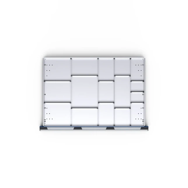 bott Cubio indelingsassortiment 16 compartimenten 1050x750x100 mm