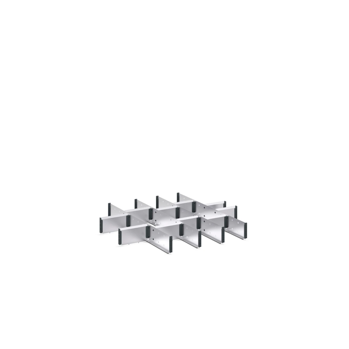 bott Cubio indelingsassortiment 15 compartimenten 800x750x100 mm