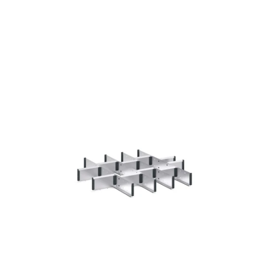 bott Cubio indelingsassortiment 15 compartimenten 800x750x100 mm