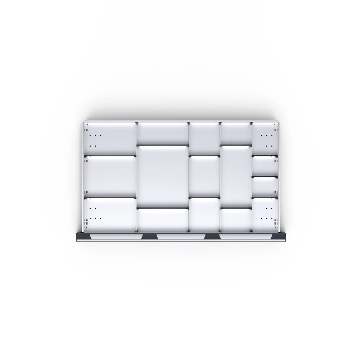 bott Cubio indelingsassortiment 16 compartimenten 1050x650x150 mm