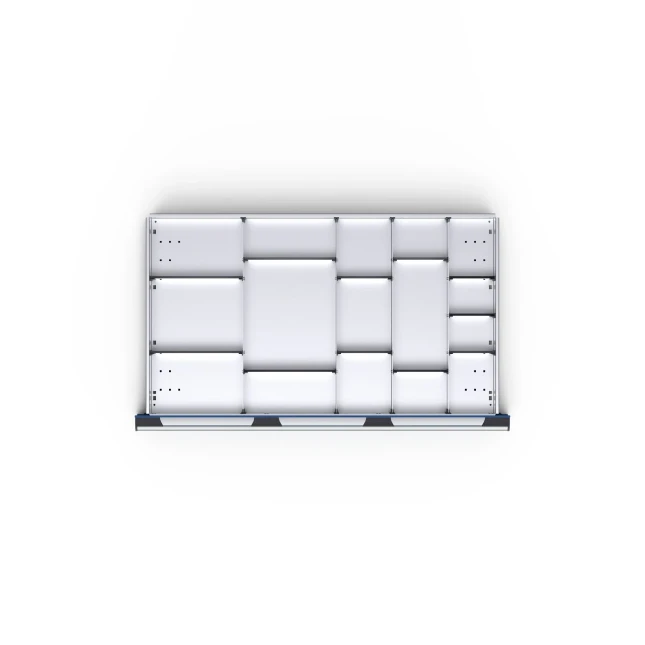 bott Cubio indelingsassortiment 16 compartimenten 1050x650x150 mm