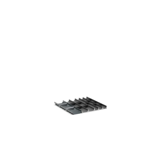 bott Cubio indelingsassortiment 525x525x28mm RAL 7011