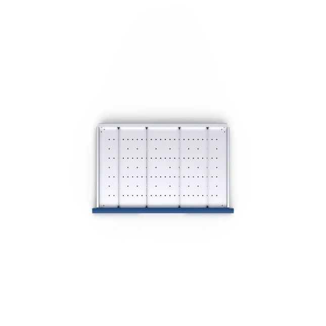 bott Verso indelingsassortiment 5 compartimenten 800x550x100/125mm