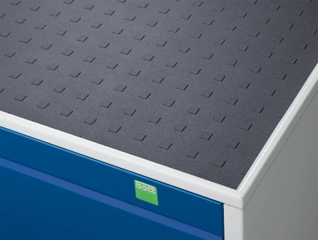 bott Cubio mobiele schuifladenkast 5 laden breedte 525 mm RAL 5010
