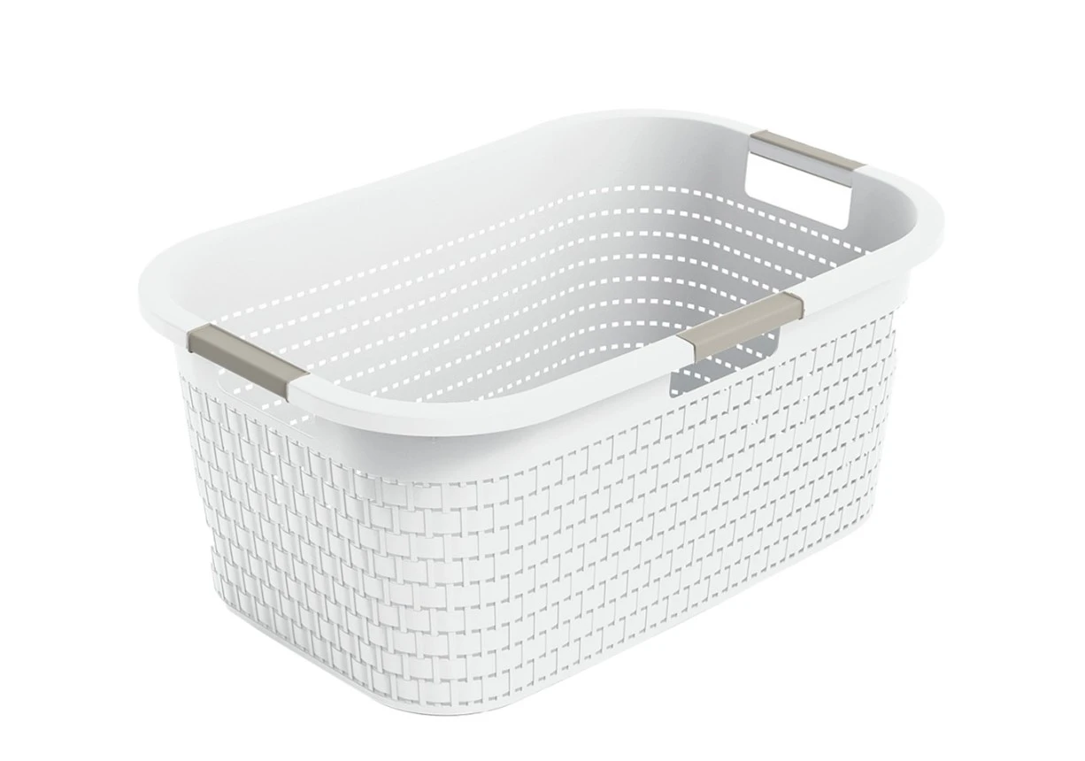 Rotho Wasmand 40 l COUNTRY wit