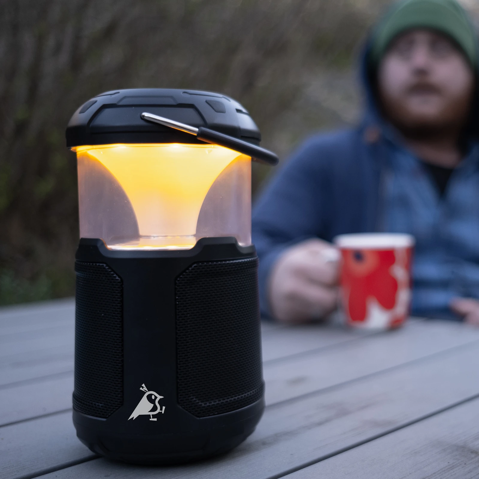 Aqiila Soundbird B10 Powerbank incl. luidspreker en LED-lamp