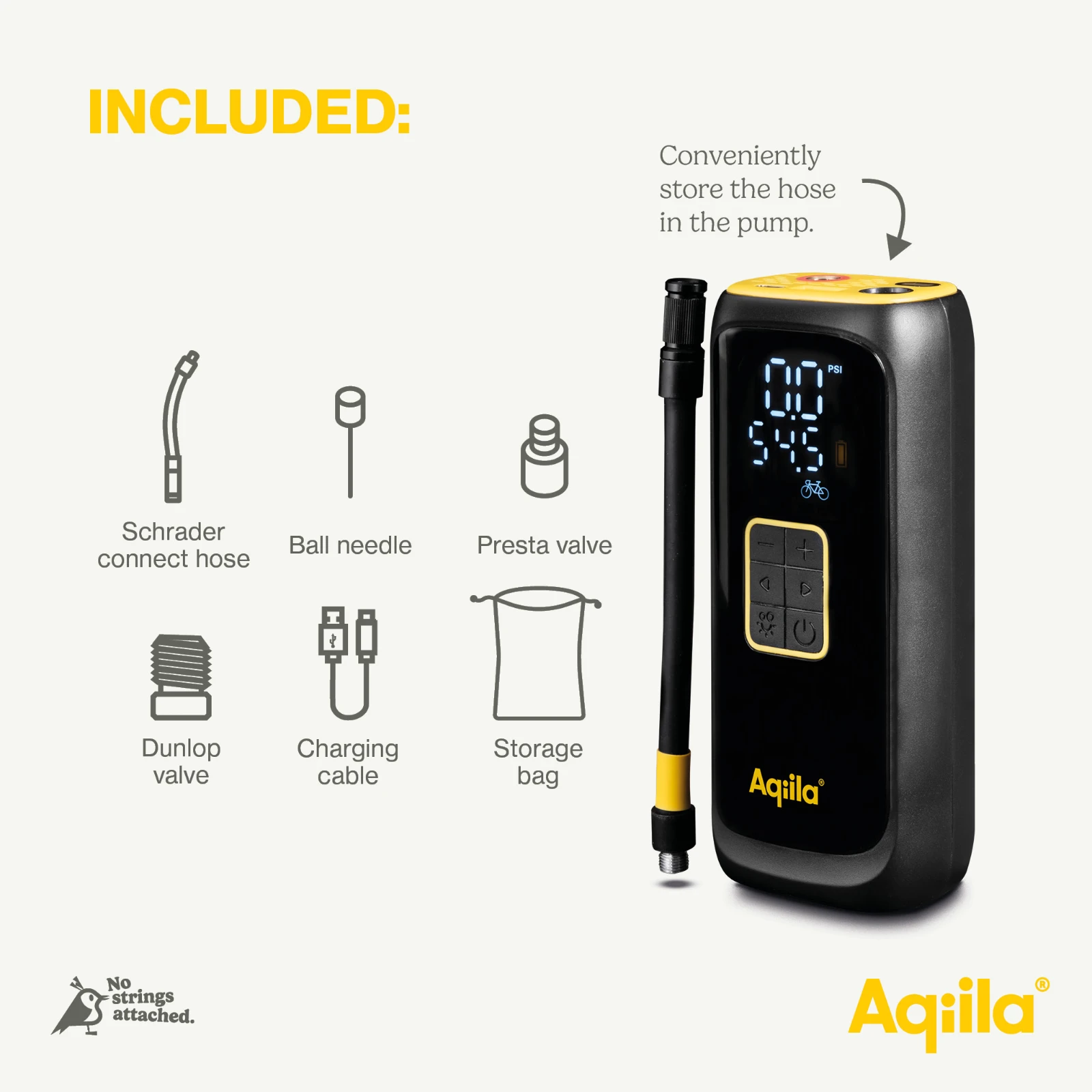 Aqiila Draagbare Compressor Airbird C4