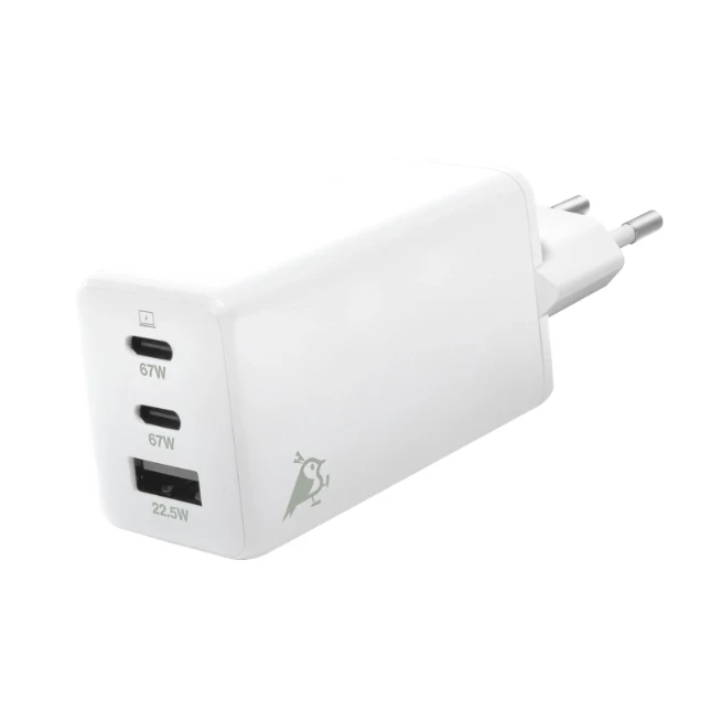 Aqiila Snellader Chargebird W3 65W 3 poorten