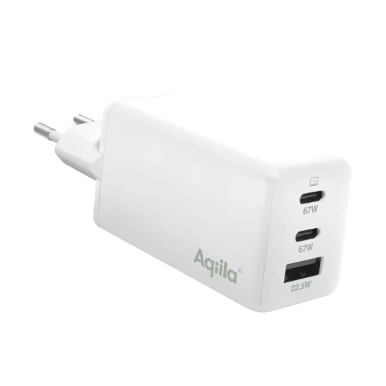 Aqiila Snellader Chargebird W3 65W 3 poorten
