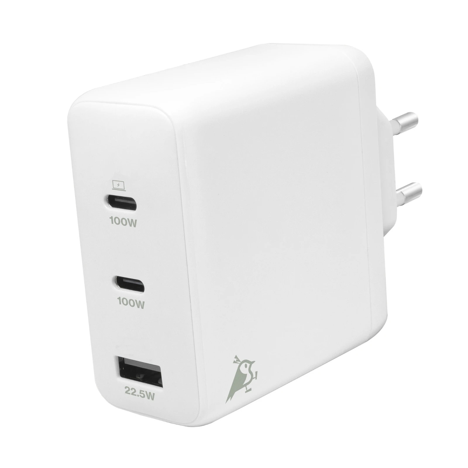 Aqiila Snellader Chargebird W4 120W 3 poorten