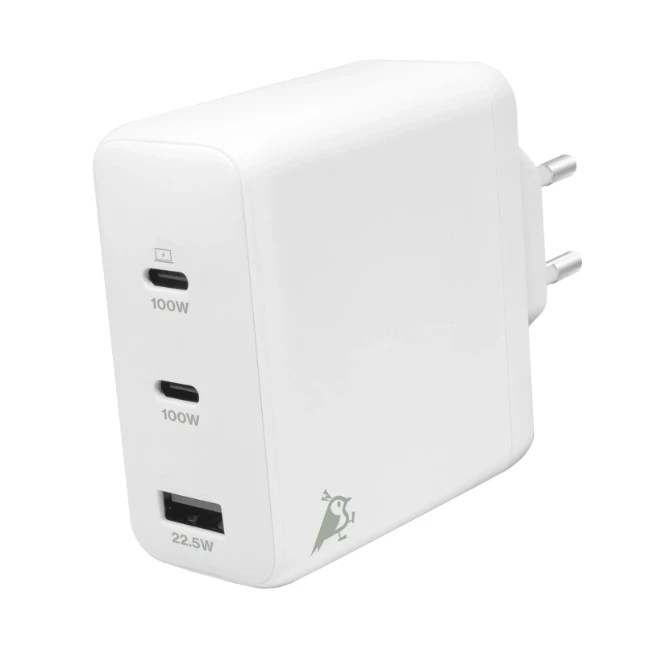 Aqiila Snellader Chargebird W4 120W 3 poorten