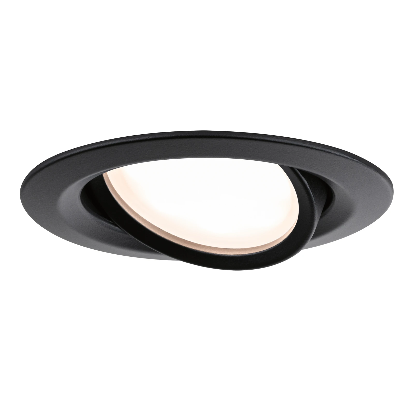 Paulmann LED-inbouwlamp Nova Plus Coin basisset IP65 6W zwart O93mm - 3-spots