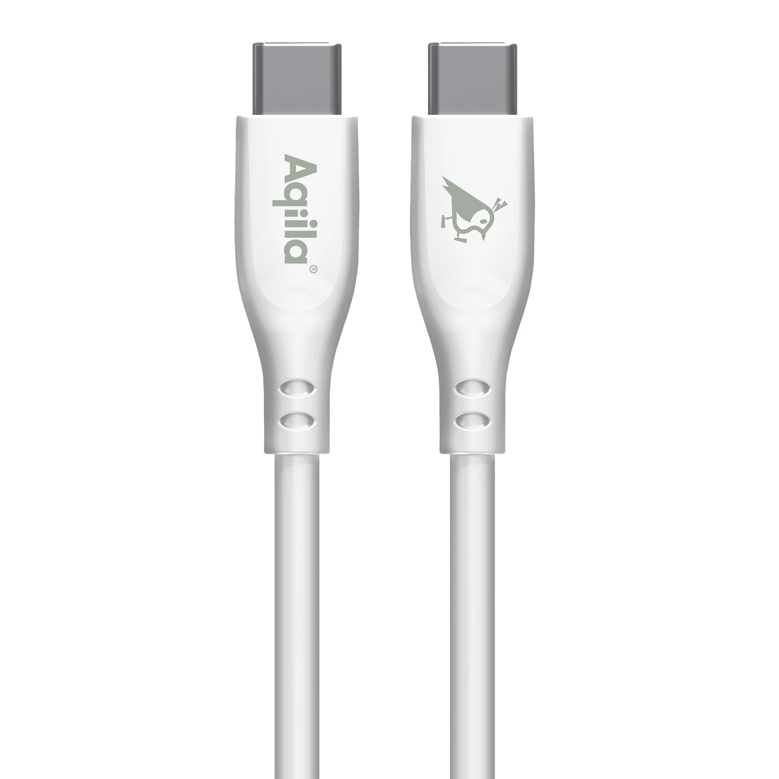Aqiila Oplaadkabel Cablebird CS11 USB-C naar USB-C 1m siliconen