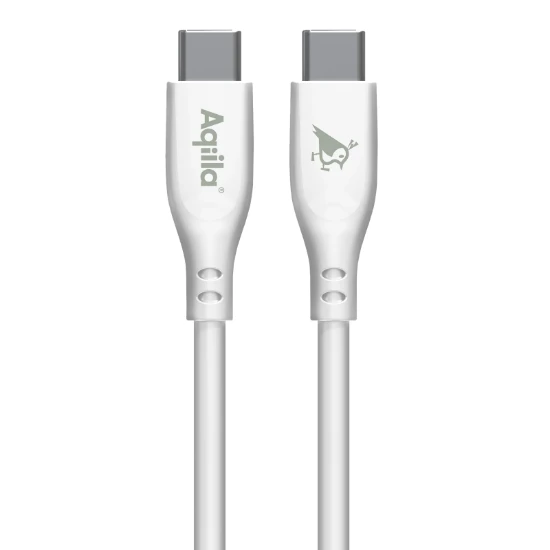 Aqiila Oplaadkabel Cablebird CS12 USB-C naar USB-C 2m siliconen
