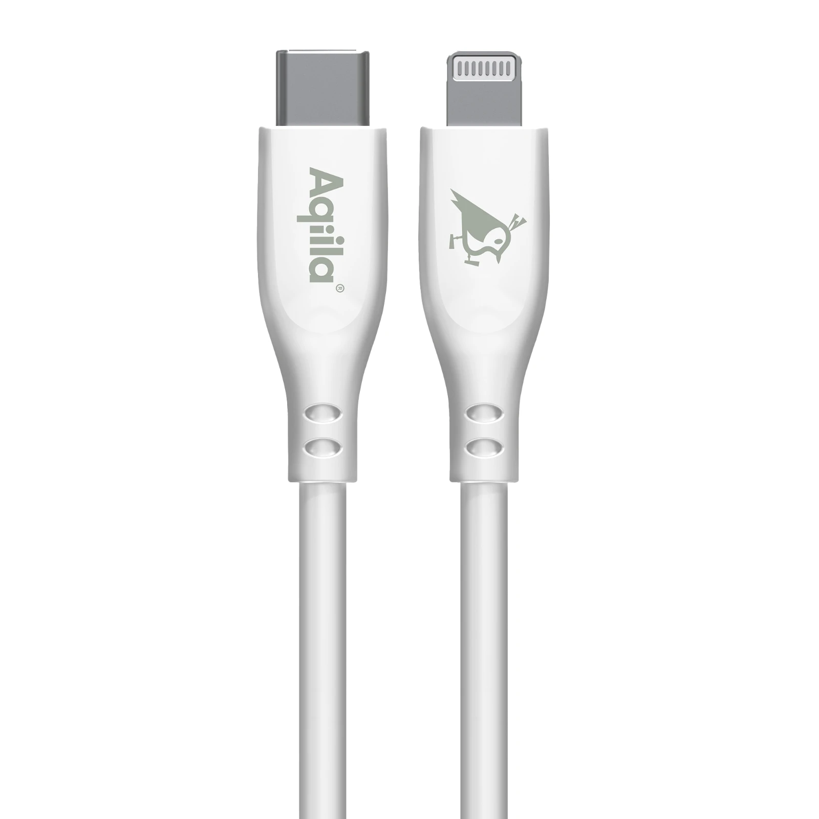 Aqiila Oplaadkabel Cablebird CS21 USB-C naar Lightning 1m siliconen
