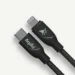 Aqiila Oplaadkabel Cablebird CB21 USB-C naar Lightning 1m nylon