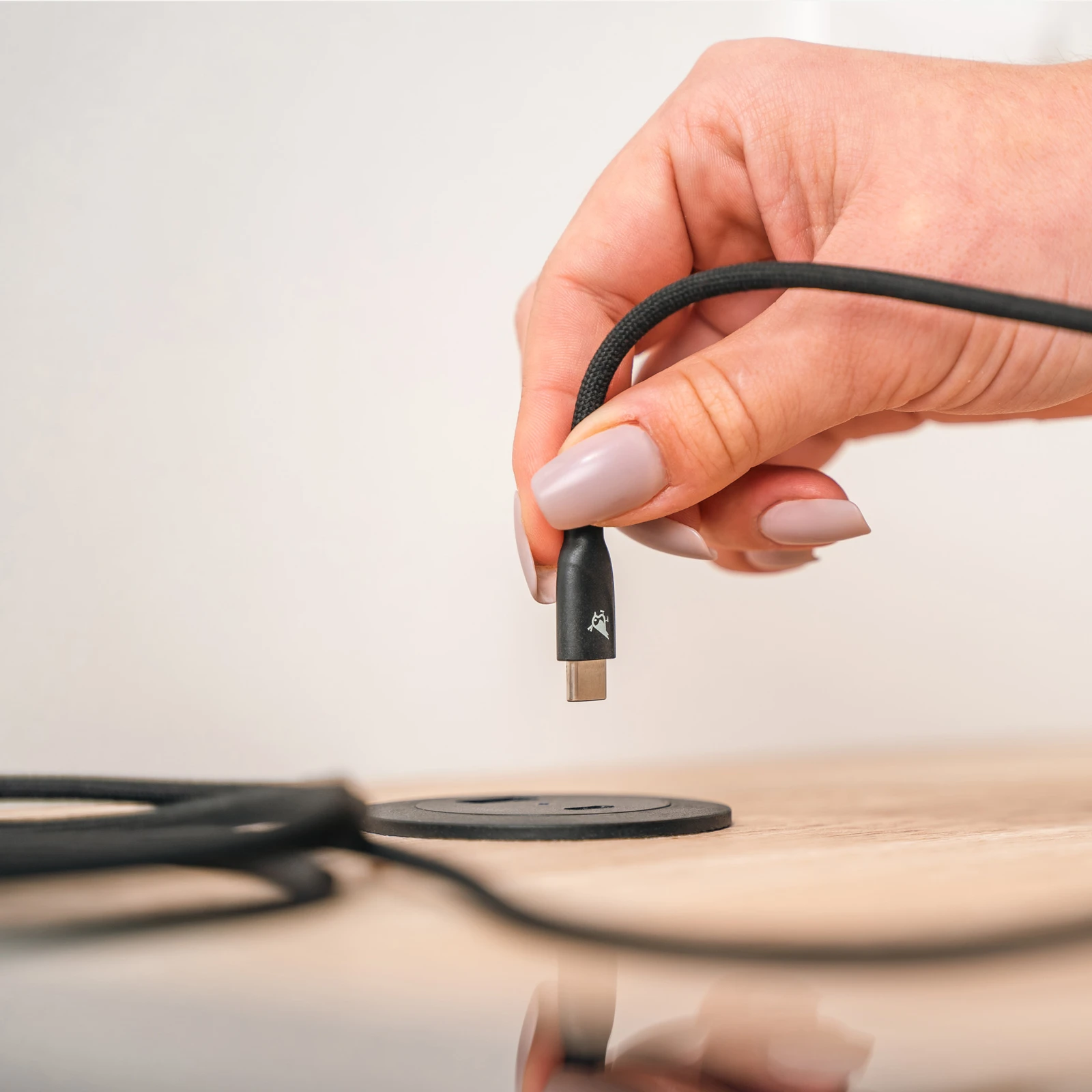 Aqiila Oplaadkabel Cablebird CB21 USB-C naar Lightning 1m nylon