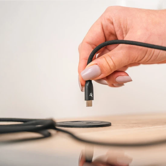 Aqiila Oplaadkabel Cablebird CB21 USB-C naar Lightning 1m nylon