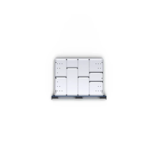 bott Cubio indelingsassortiment 9 compartimenten 650x525x75 mm